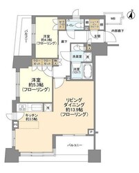 ブランズ文京白山一丁目の物件間取画像